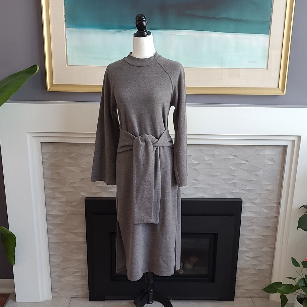 Asos Gray Knit Dress